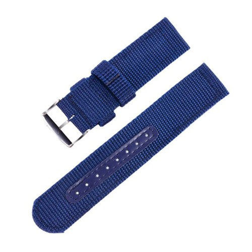 18mm 20mm 22mm 24mm Military Canvas Nylon Wrist Watch Band Strap Bracelet Sport - Picture 4 of 28
