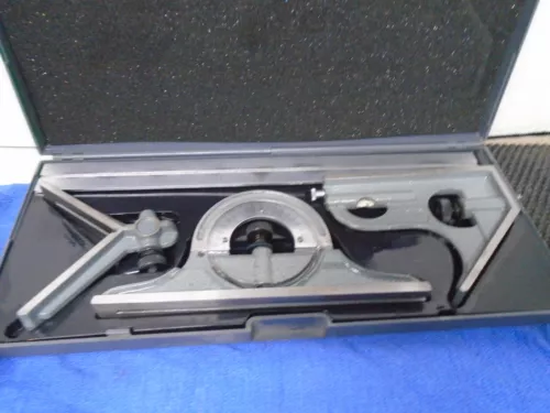 12 inch combination square set Protractor, Level, Center Finder