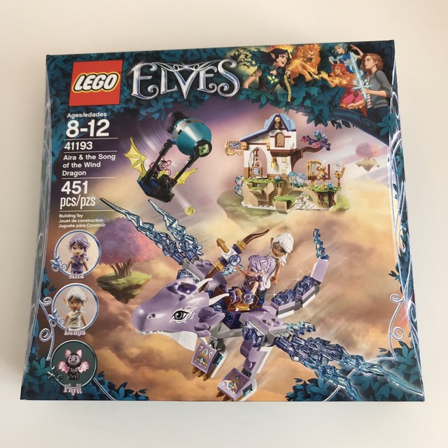 lego elves aira dragon set