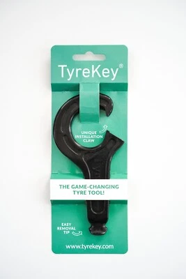 TyreKey tyre tool - fit + remove road, gravel, cx, hybrid, tubeless tyres easily - Image 1 of 4