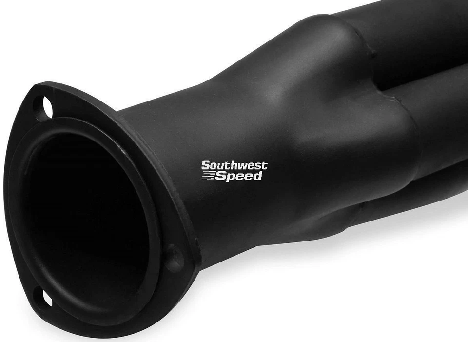 BRAND NEW FLOWTECH LONG TUBE HEADERS,396-454,BLACK,FITS 75-87 CHEVY & GMC TRUCKS - Image 2 of 4