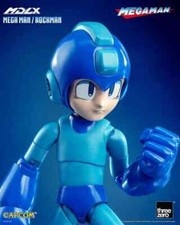 Mega Man MDLX Action Figur Retro Design Buster Voll Beweglich Threezero OVP