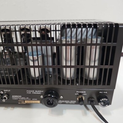 LUXMAN LUXKIT A3600 Stereo Vacuum Tube Power Amplifier Black Box