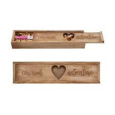 Pregnancy Test Keepsake Box Surprise Wooden Pregnancy Announcement Box Wood B...