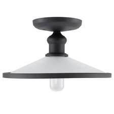 RecPro RV 12V Ceiling Light with Frosted Glass Dome