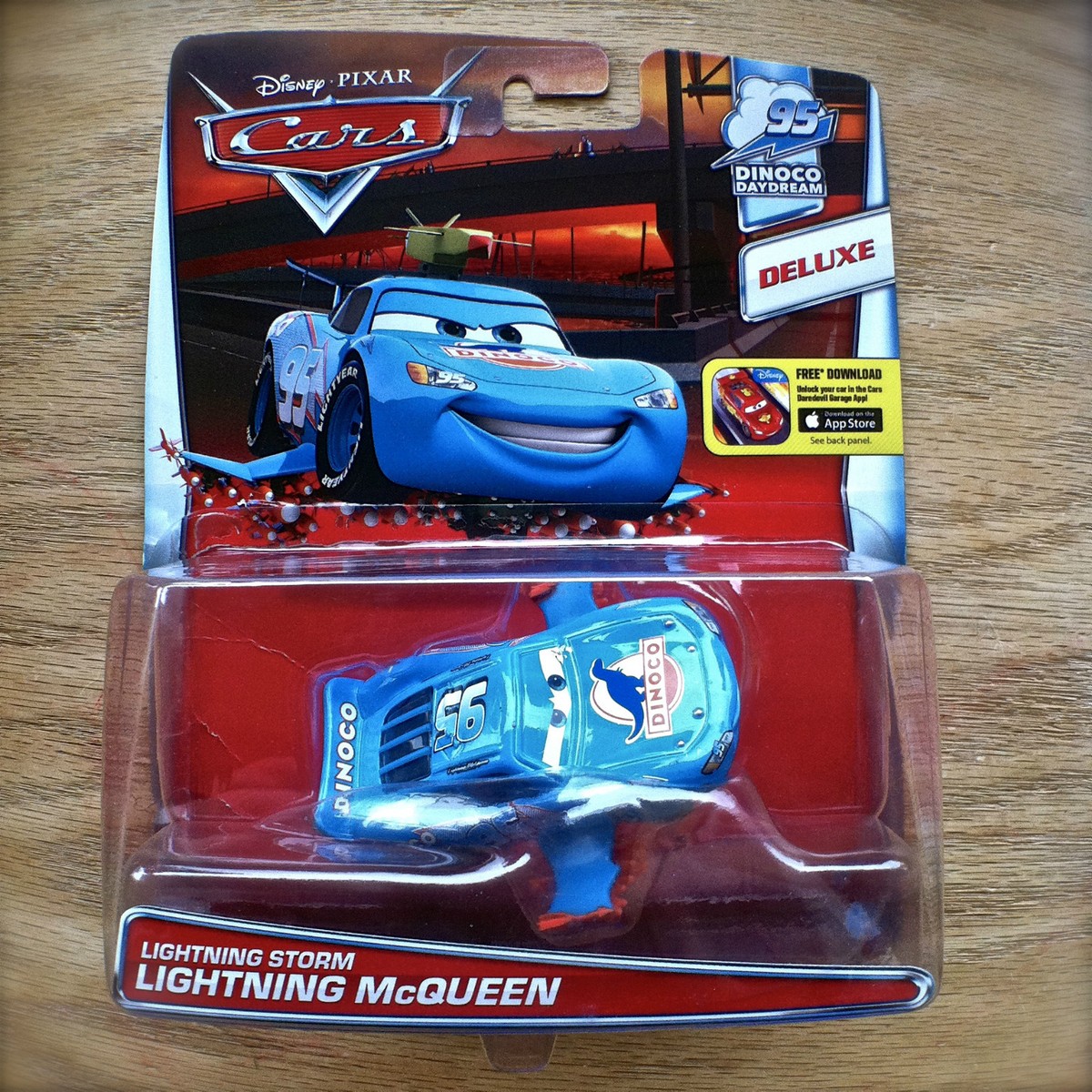 Disney PIXAR Cars LIGHTNING STORM MCQUEEN diecast DINOCO DAYDREAM