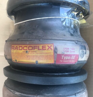 radcoflex EPDM flexible joint cover Type: EE 4inch /  100mm  New 