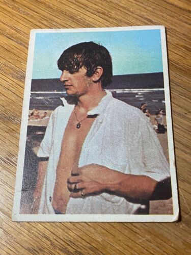"The Beatles" 1964 Topps Beatles Color #56 "Ringo Starr" Card. - Picture 1 of 11
