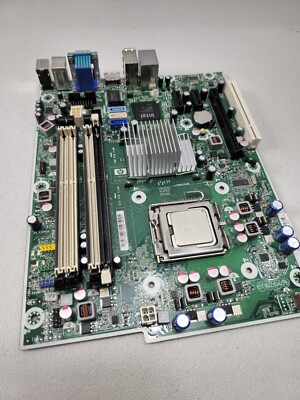 Hp 503363-000 Motherboard w/ Core 2 Duo For 6000 Pro Microtower Business Desktop