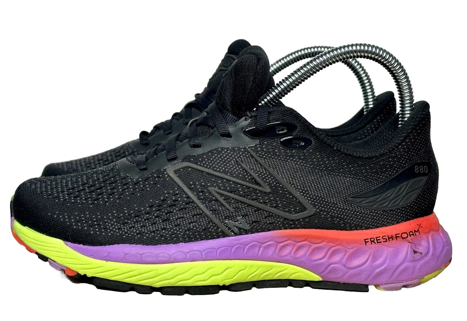 Scarpe da corsa New Balance 880 v12 Fresh Foam X 'Nero Verde Viola' taglia 6