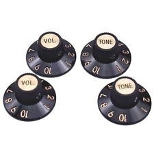 Vintage Guitar Witch Hat Knobs Fit 72 Telecas...
