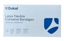 Dukal Self-Adherent Cohesive Bandage 2" x 5 yds - Multicolor - 36 Count - 8025AS