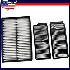 New Combo Set Engine Carbon Cabin Air Filter For Mazda3 2004-09 Mazda 5 2006-17 New Combo Set Engine Carbon Cabin Air Filter For Mazda3 2004-09 Mazda 5 2006-17