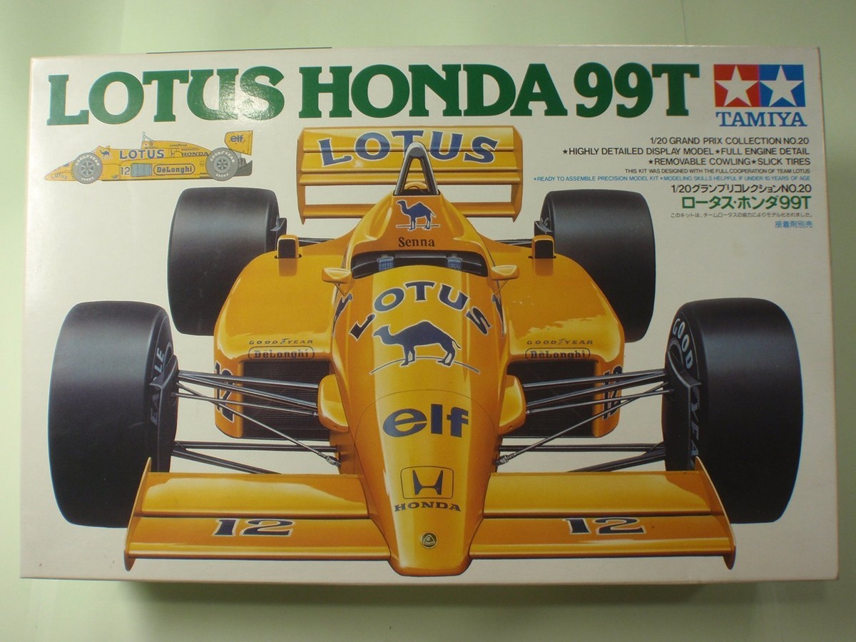 自動車 TAMIYA LOTUS 99T Honda Amazon.com: Tamiya Lotus 99T Formula One Car 1/20 : Arts
