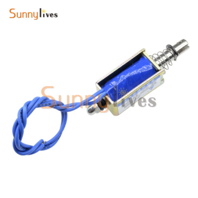 XYWHPGV DC6V 300mA 5N 10mm Corsa Pull Apertura Telaio Moto - Foto 3