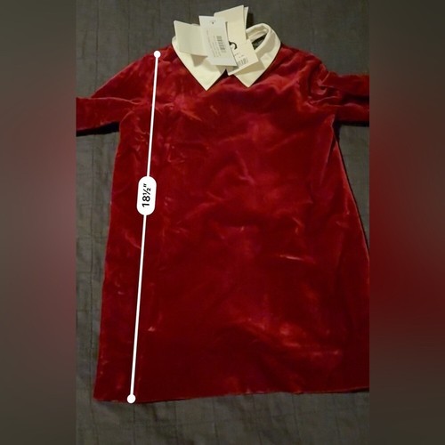 NWT Bonpoint Red Jackie Dress 4T - Picture 3 of 6