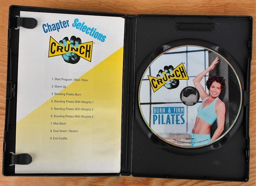 Crunch - Burn And Firm Pilates (DVD, 2004) with Ellen Barrett - Imagen 3 de 3