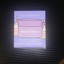 NCLA Beauty Sleep Overnight Lip Mask Birthday Cake 0.5 Oz NIB Free Ship