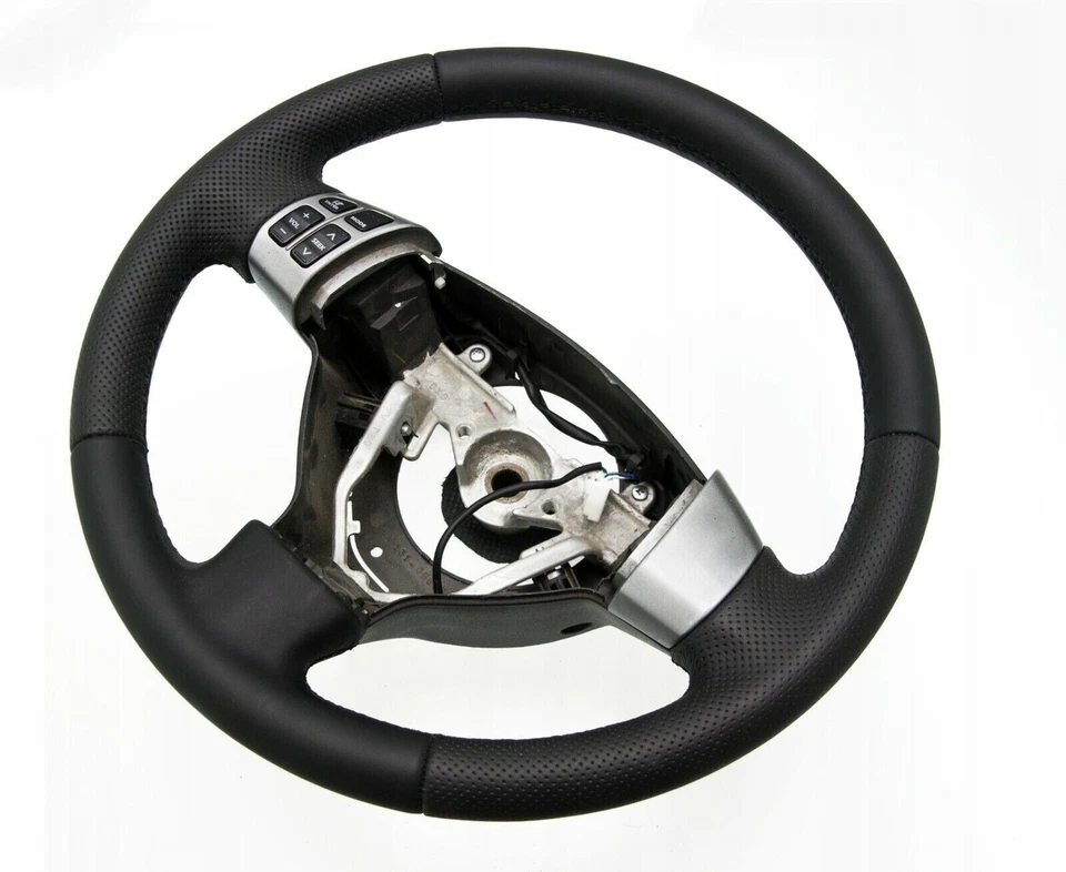 Lenkrad beziehen mit Leder für Suzuki SX4 Bj. 2006-2013 NEU LEDER - Bild 2 von 4