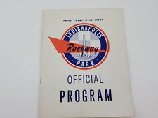 Indianapolis Raceway Park Official Program 1961