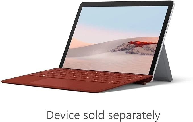 Microsoft Surface Go 2 or Go 3 Typecover - Poppy Red - Image 2 of 4