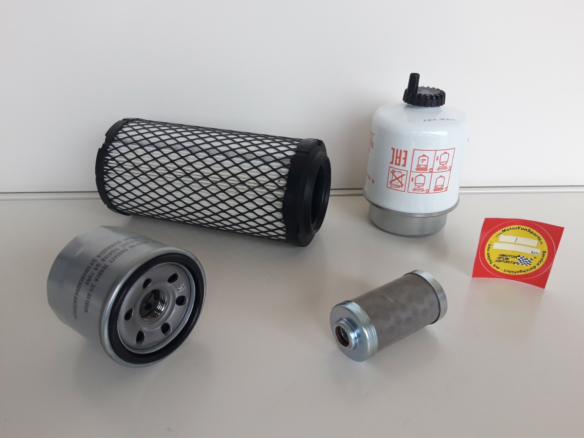 Filter Set (Small) suitable for Wacker Neuson ET 24 with Yanmar 3TNV76