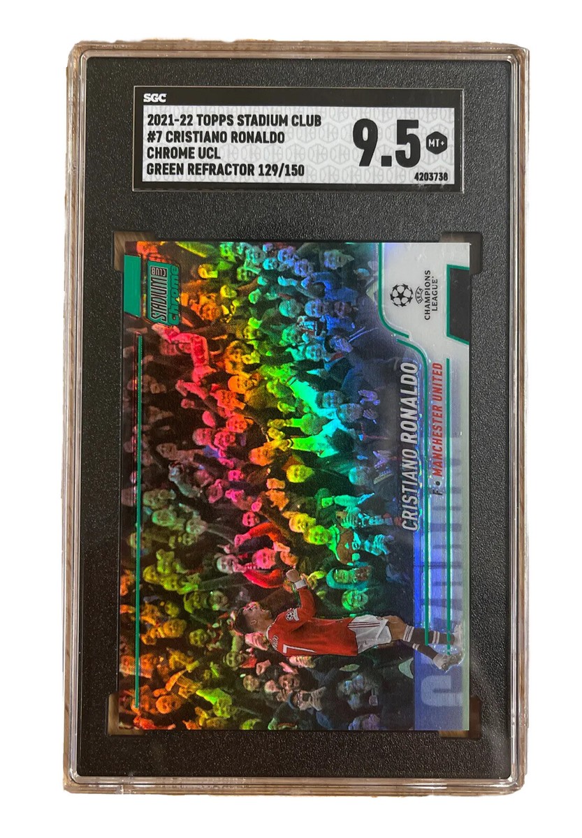 2021-22 Topps Stadium Club Chrome UCL - Cristiano Ronaldo #7