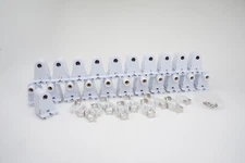 Lot of 11 Sets New Etlin Daniels FL314 & FL315 Snap In Lamp Sockets Ships FREE