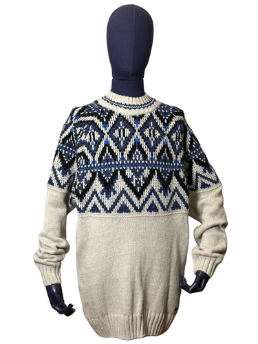 Hugo Boss Herren Pullover XXL | Wolle | Norweger Muster | Strick