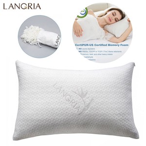 Bamboo-Memory-Foam-Bed-Pillow-Breathable-Soft-Neck-Shoulder-Back-Support-Cushion