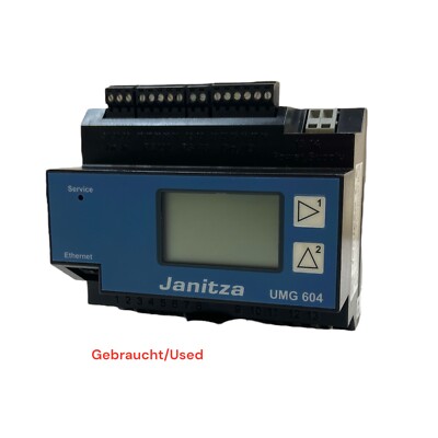 Janitza Power Quality Analyzer UMG 604-E