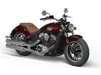2022 Indian Motorcycle Scout ABS Maroon Metallic
