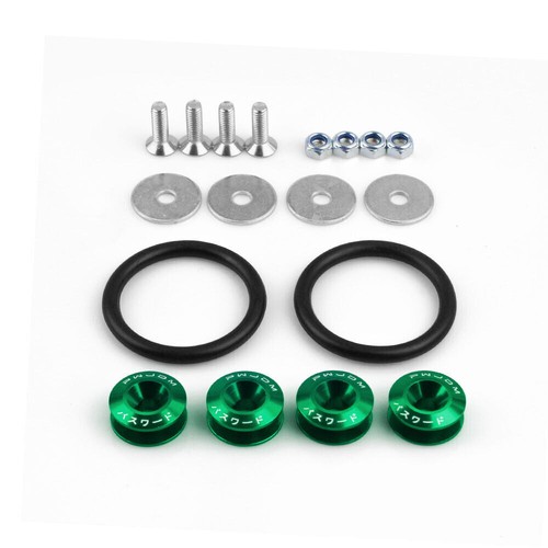 JDM Aluminum Bumper Quick Release Fastener Trunk Fender Hatch Lid Kit Racing Car - Picture 16 of 21