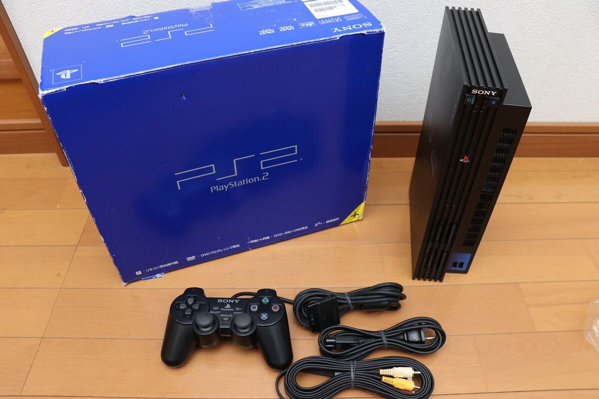 Sony PlayStation 2 PS2 SCPH-50000 black Console Tested w/Box Sony PlayStation 2 PS2 SCPH-50000 black Console Tested w/Box
