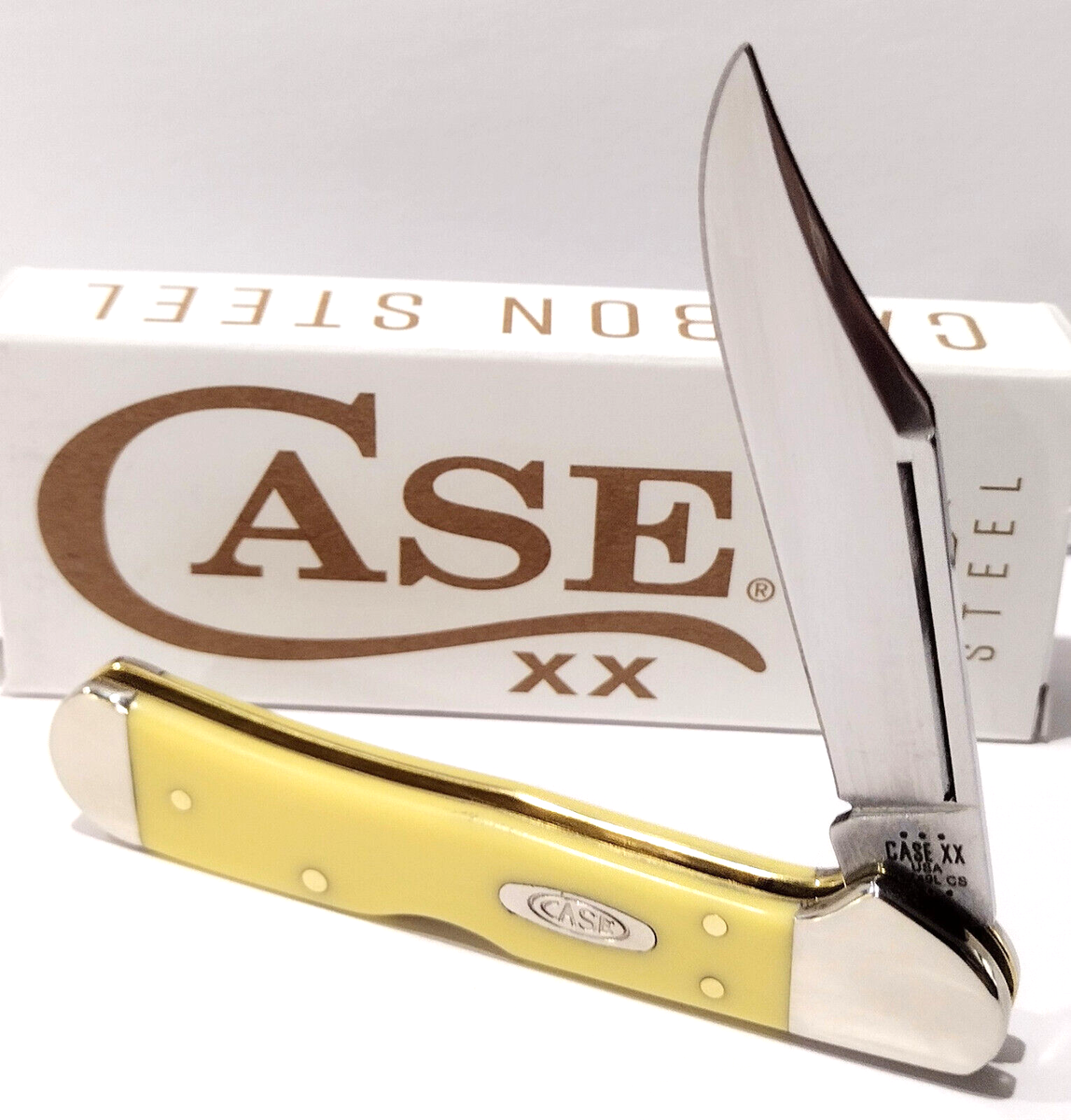Case XX USA Mini Copperlock Chrome Vanadium Carbon Steel Lockback