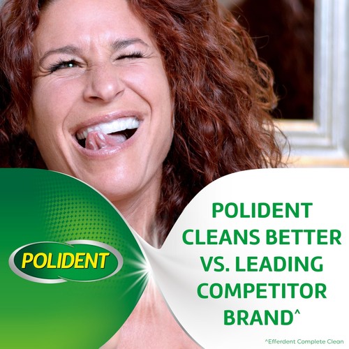 Polident 3 Minute Denture Cleanser Tablets 120 Count - Picture 3 of 7