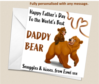 Carte Cadeau Noël - Hoodie Bear