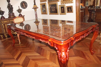 Unique One-of-a-Kind Custom Mahogany Table - Handcrafted Masterpiece!