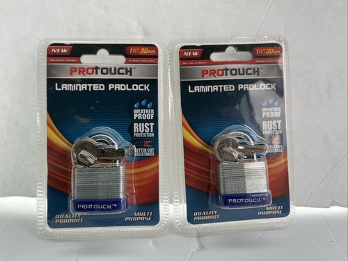 Pro Touch Combination Lock Lot Of 2 Protouch 30MM LAMINATED PAD LOCK NEW | eBay