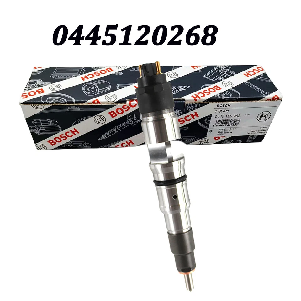 1X Inyector de combustible 0445120080 compatible con DAEWOO DOOSAN DL06S 65.10401-7004A 0445120268 Foto 2 de 4