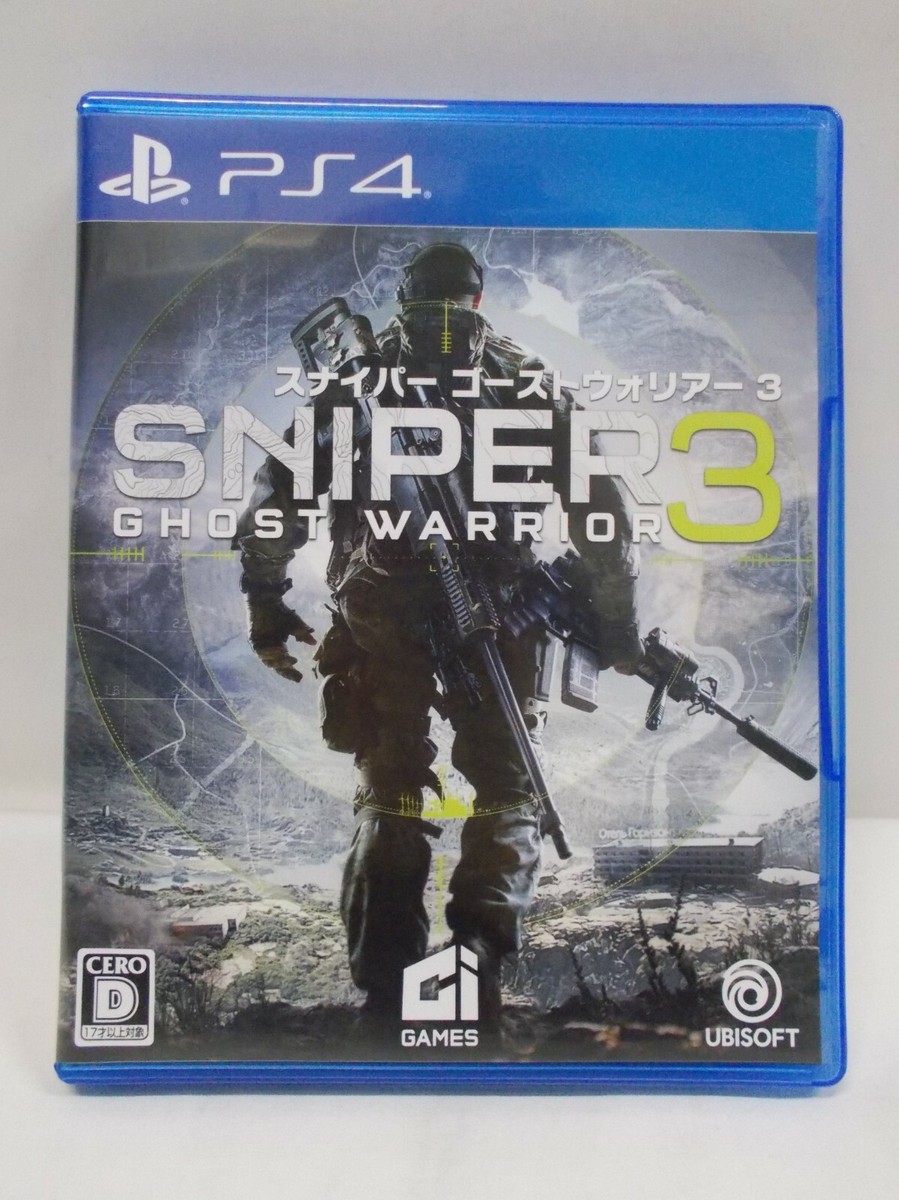 PlayStation4 -- SNIPER: GHOST WARRIOR 3 -- PS4. JAPAN GAME