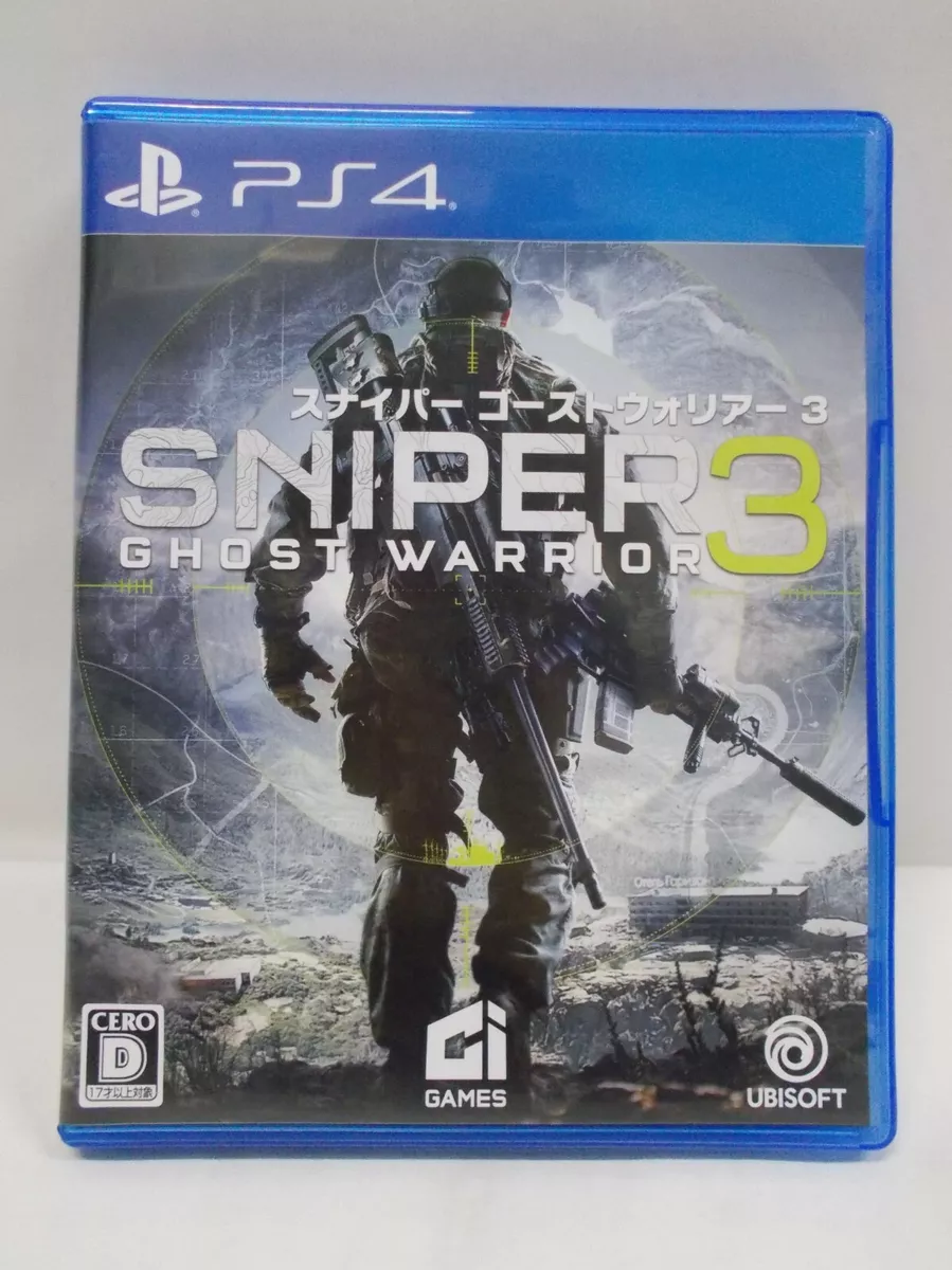 PlayStation4 -- SNIPER: GHOST WARRIOR 3 -- PS4. JAPAN GAME. 62690