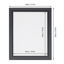 LED Poster Frame, Advertising Sign Holder, Wall Frame 16" x 20" for Advertising