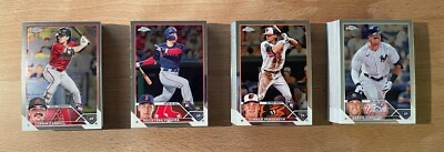 2023 Topps Chrome MLB Baseball Rookies & Veterans #1-220 | You Pick!