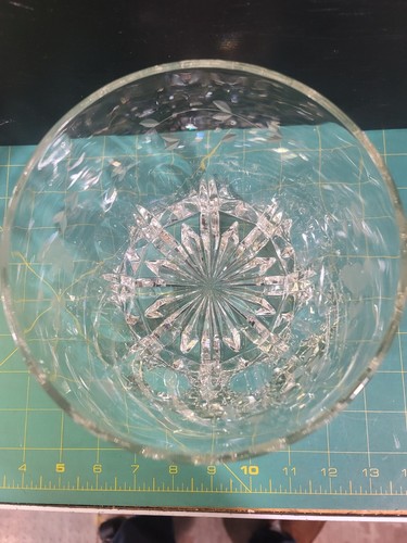 PRINCESS HOUSE HERTIAGE REGENCY ETCHED CRYSTAL ICE BUCKET SERVING BOWL GORGEOUS - Picture 4 of 6