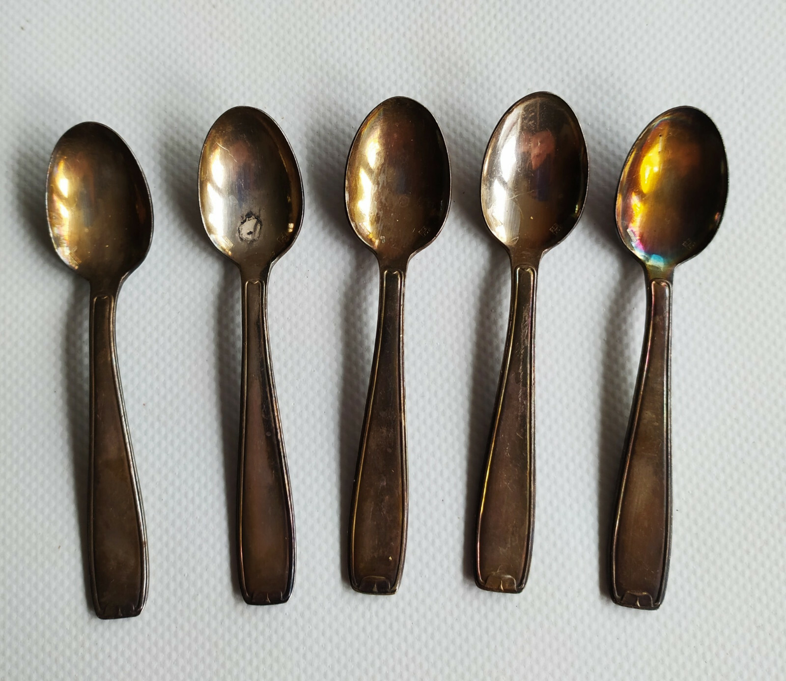 Coffret 4 Pièces Orfèvrerie Frionnet François – Métal Argenté – Couverts Poinçons
