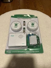 Smart Caregiver Two Call Buttons & Wireless Caregiver Pager - 2 Audible Alarms