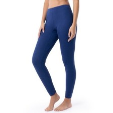 Fruit of the Loom Blue Waffle Pant EverSoft Cotton Women's Sz XS 0-2 Thermal