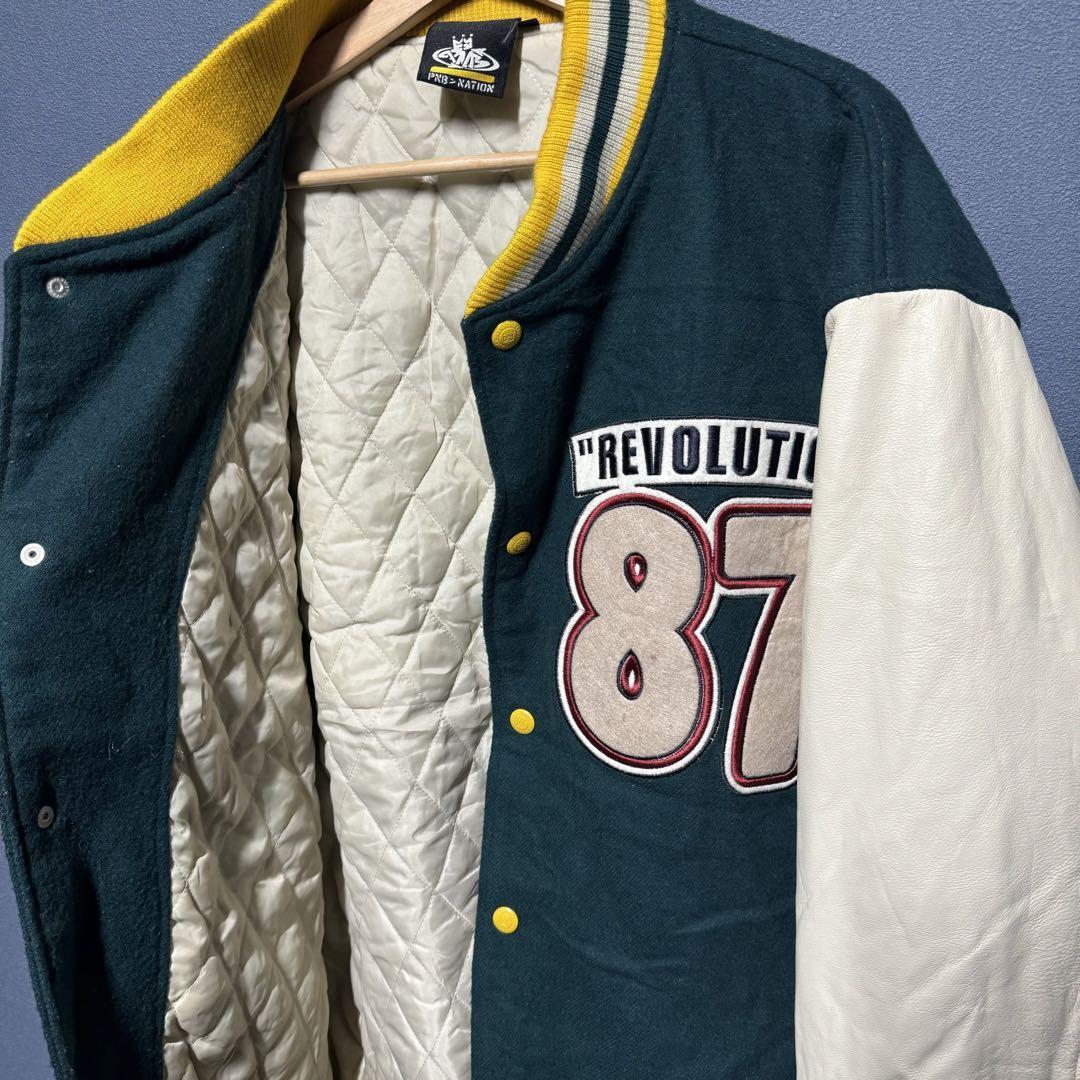 Pnb Nation Leather Varsity Jacket No.sj3334 | eBay Pnb Nation Leather Varsity Jacket No.sj3334 | eBay