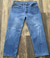Levi's 501XX Blue Jeans 501-0000 Size W35 L26.5 Made in USA